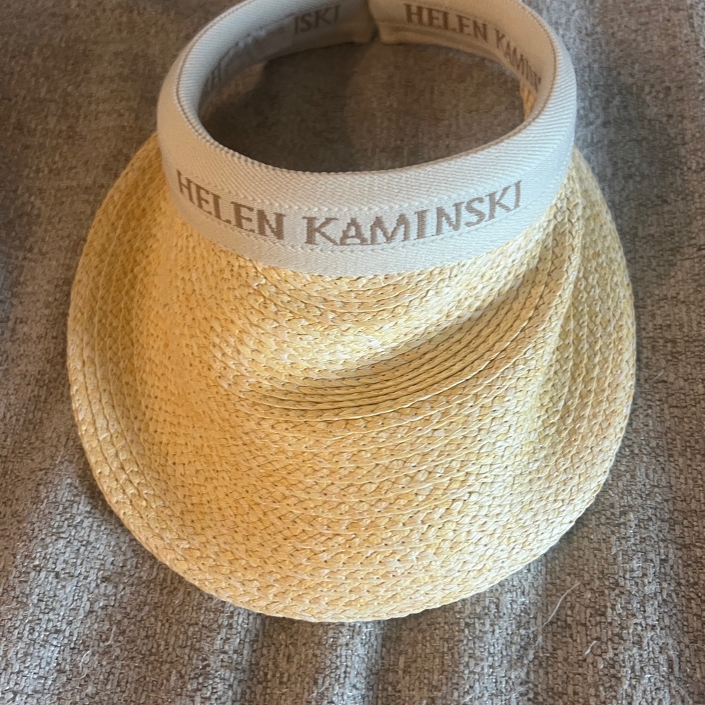 Helen Kaminski Natural Straw Visor